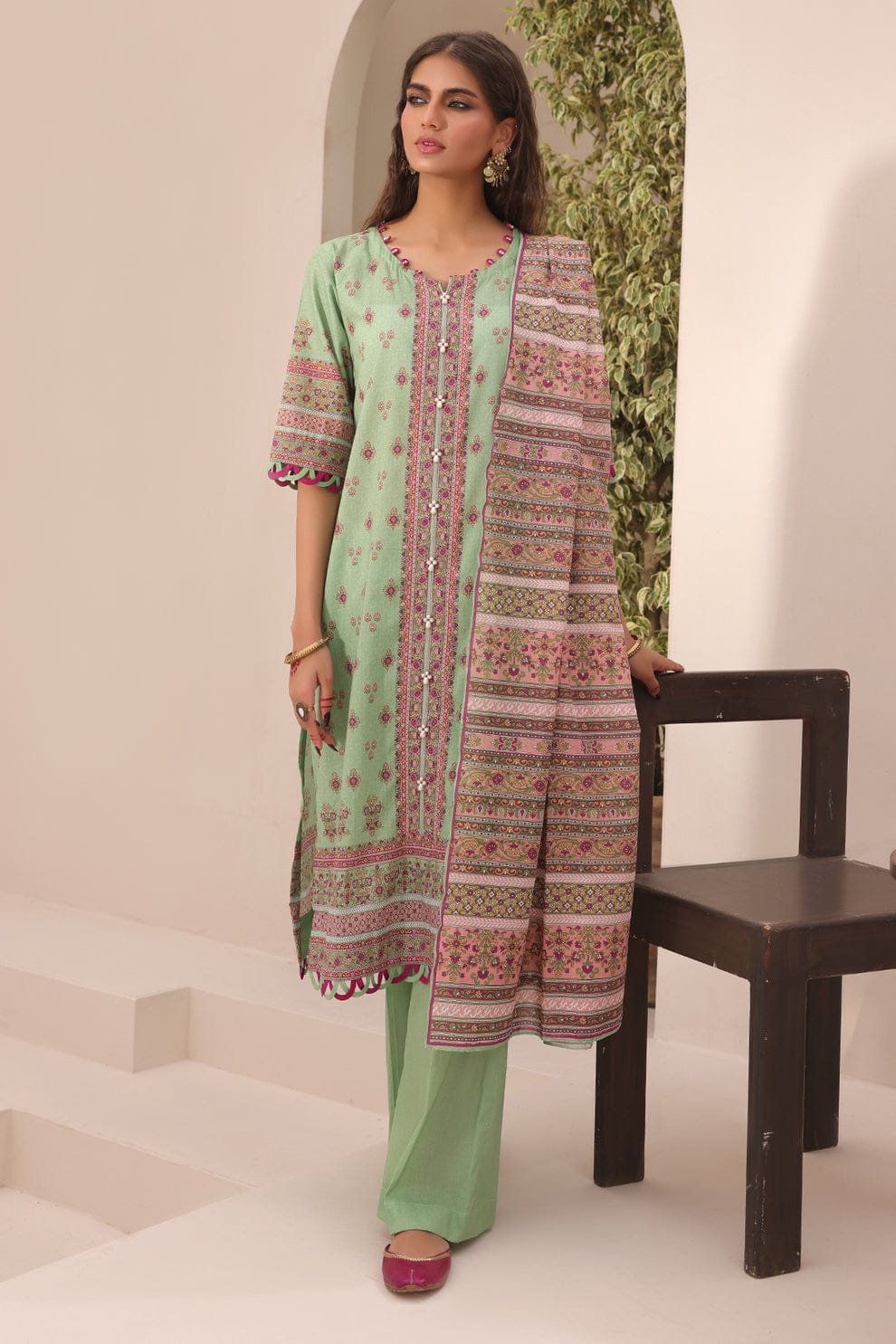 Zellbury Luxury Prints 2Pc Collection Shirt/Trouser - 06