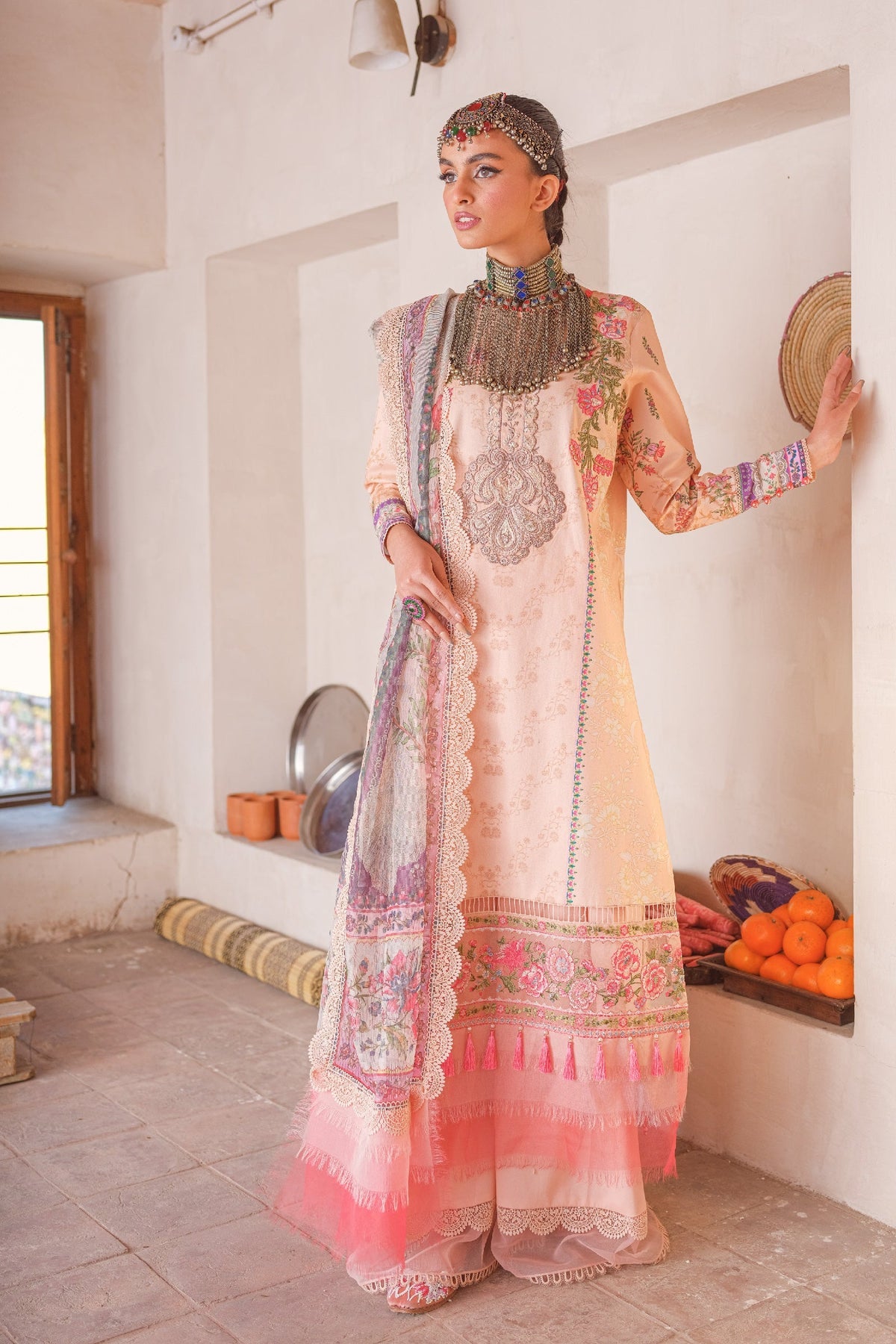 Shiza Hassan Kinar Luxury Lawn Collection - SKL-02 Ghazal