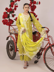 Ittehad - Faiza Faisal Rangeeli Luxury Lawn'24 - Sajjo
