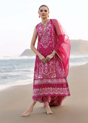 Elysia by Kanwal Malik Embroidered Lawn Suits Unstitched 3 Piece KM24E Evaline - Summer Collection