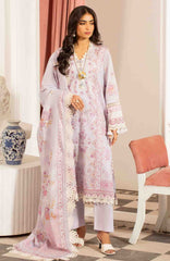 Mausummery Luxury Printed Lawn Unstitched 3 Piece Suit - MUSV2L2 - Lilly - Summer Collection
