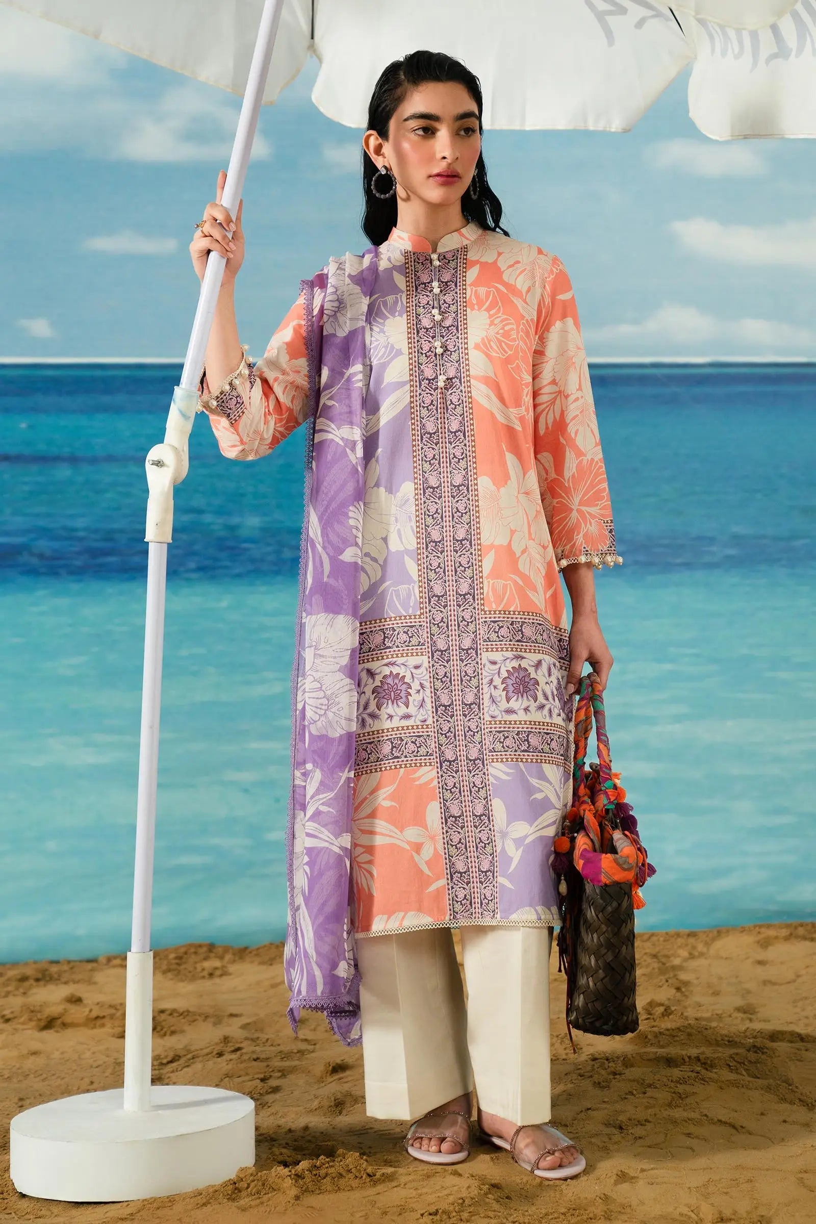Sana Safinaz Luxury Mahay Collection - H242-025A-2I