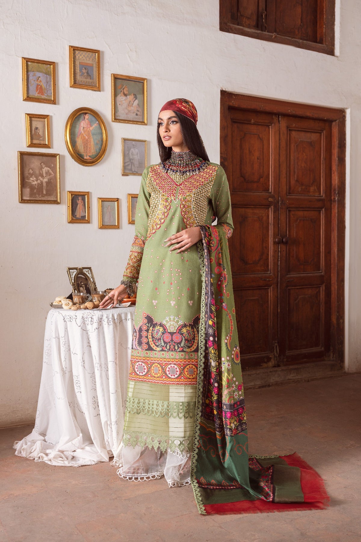 Shiza Hassan Kinar Luxury Lawn Collection - (SKL-10) Nauratan