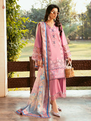 Bin Ilyas Luxury Embroidered Lawn Suits Unstitched 3 Piece BI25SE 315-B - Summer Collection