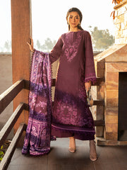 Bin Ilyas Luxury Embroidered Lawn Suits Unstitched 3 Piece BI25SE 316-A - Summer Collection