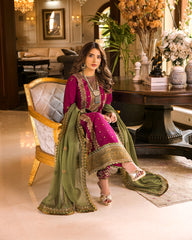 Asim Jofa Noorie & Mahru Lawn Collection - AJSM – 01