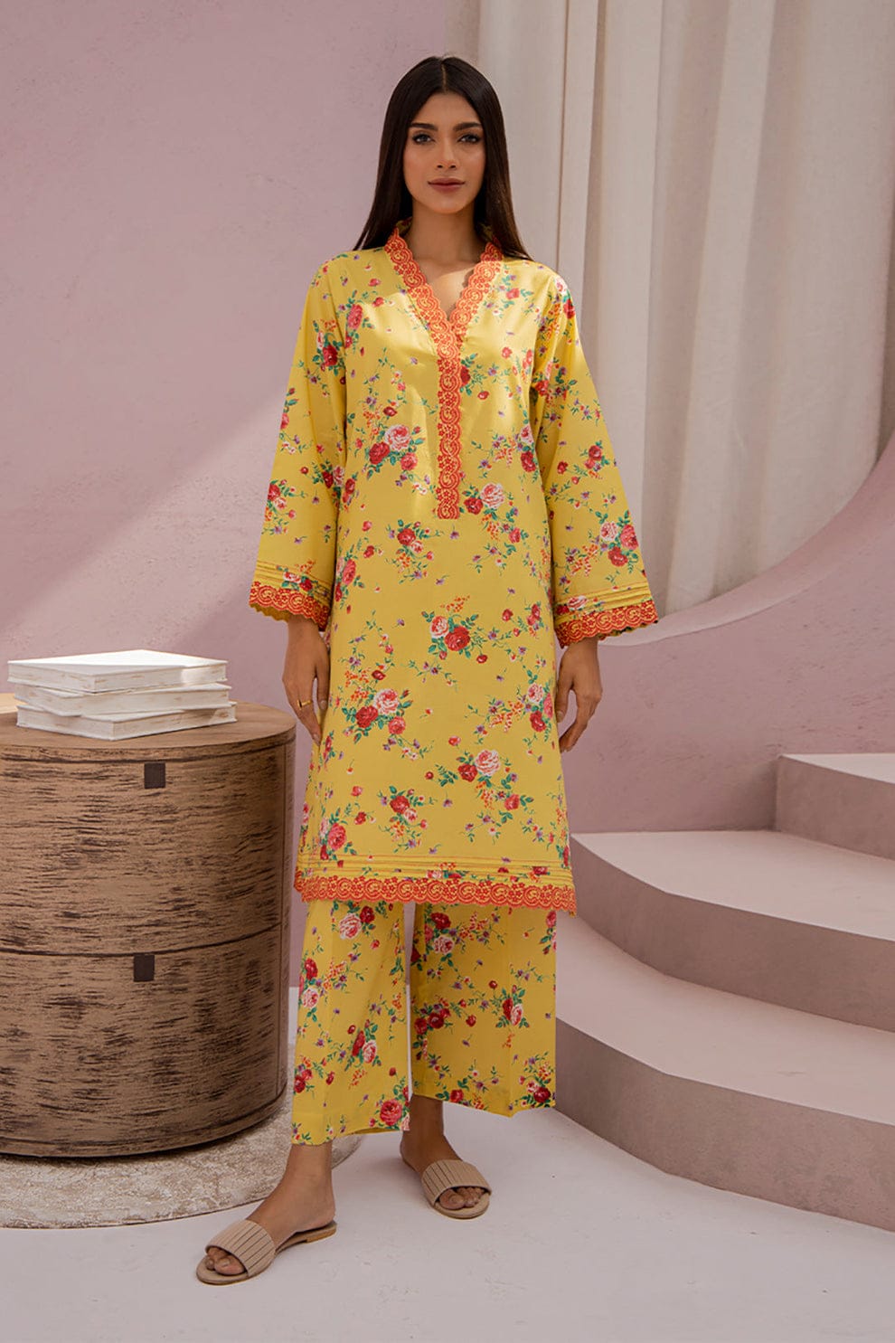Zellbury Luxury Prints 2Pc Collection Shirt/Trouser - 09