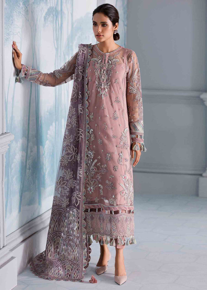 Jazmin Iris Luxury Chiffon - Flora