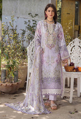 Jasmine by Adan Libas Luxury Lawn Embroidered 3PC Un-Stitched Suits - JAL25-10