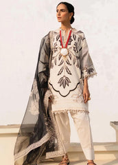 Sana Safinaz Luxury Muzlin Lawn Embroidered - 1A