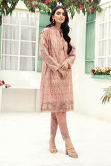 42101007-Embroidred Printed Super Fine Lawn & Cambric-2PC