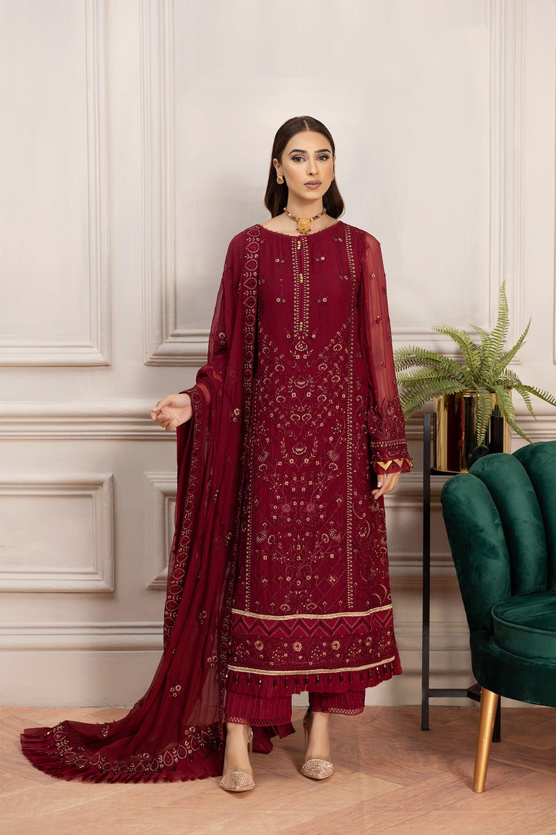 Farasha Premium Chiffon Collection - Rosaline