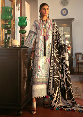 Al-Zohaib Mahgul Sabzwari Luxury Lawn Collection - MLC-22-11-ARTISINAL