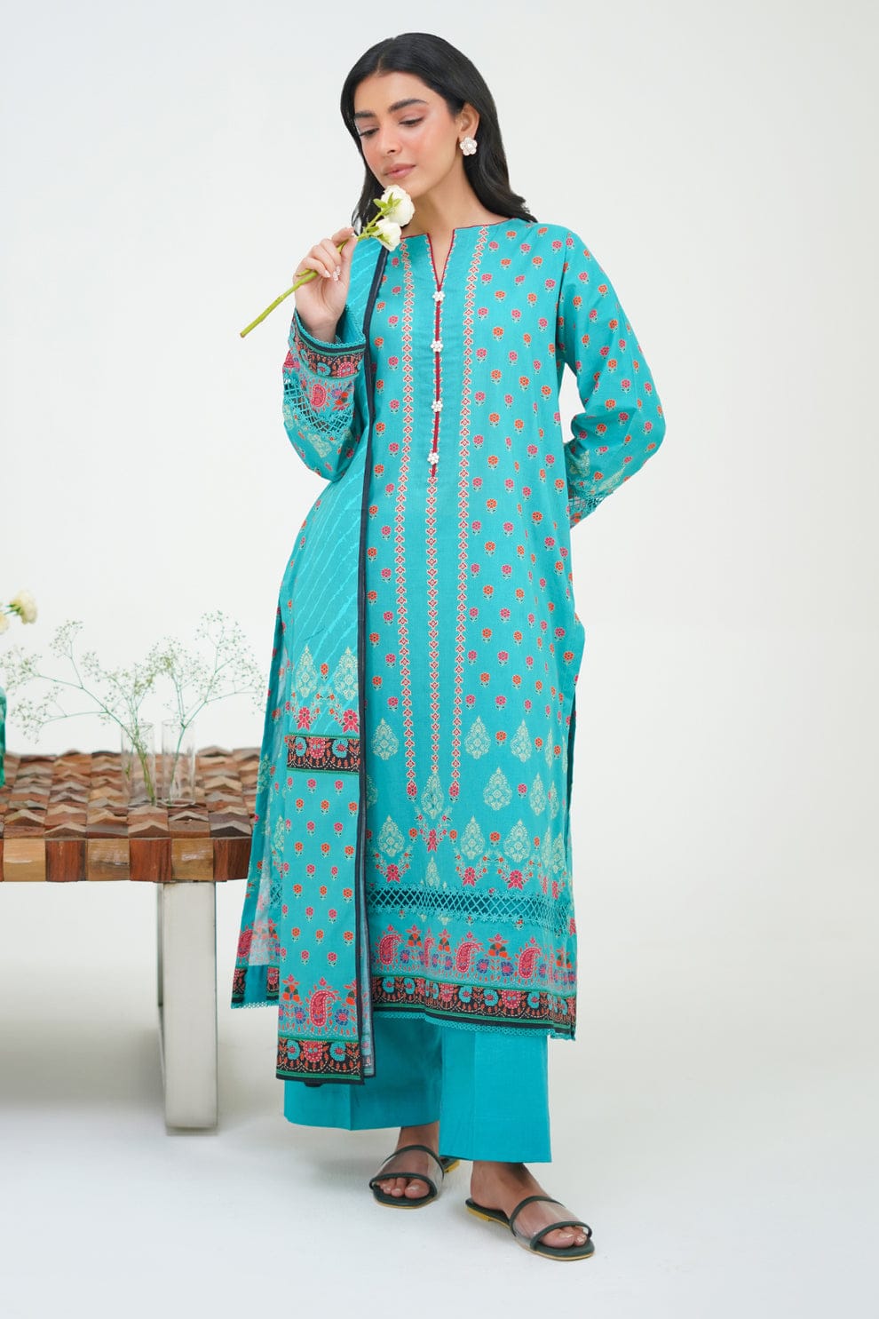 Zellbury Luxury Prints 2Pc Collection Shirt/Trouser - 12