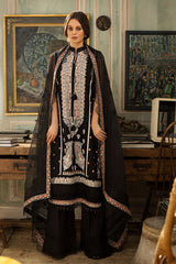 Sobia Nazir Embroidered Lawn Suit Unstitched 3 Piece SN25LL D-5B - Summer Collection