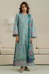 Amore by Ayzel Embroidered Lawn Suit Unstitched 3 Piece AAF25AS D-07 Gleam - Summer Collection