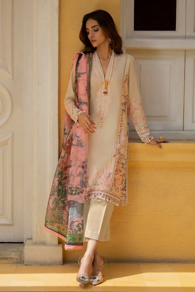 Sana Safinaz Luxury Muzlin Lawn Embroidered - M223-005A-CH