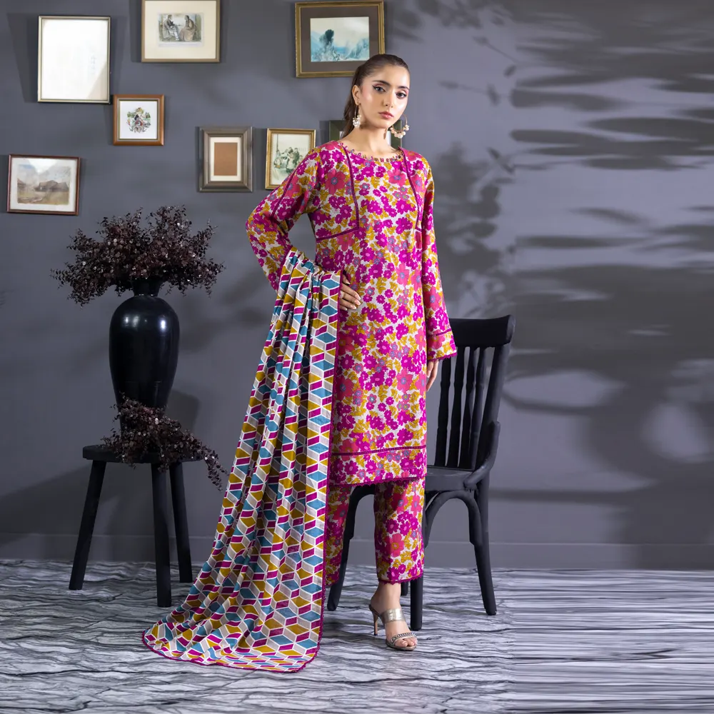 Salina by Regali - Separate Luxury Prints 3Pc Unstitched Collection’25 – SKPS-CH2-06