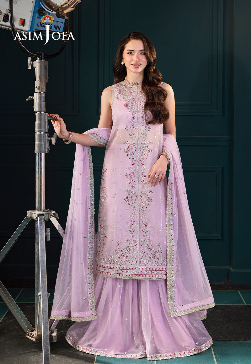 Asim Jofa Luxury Embroidered Suits Unstitched 3 Piece AJ – AJLFC-09