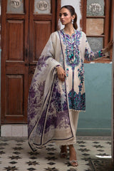Sana Safinaz Luxury Muzlin Lawn Embroidered - M223-007A-CV