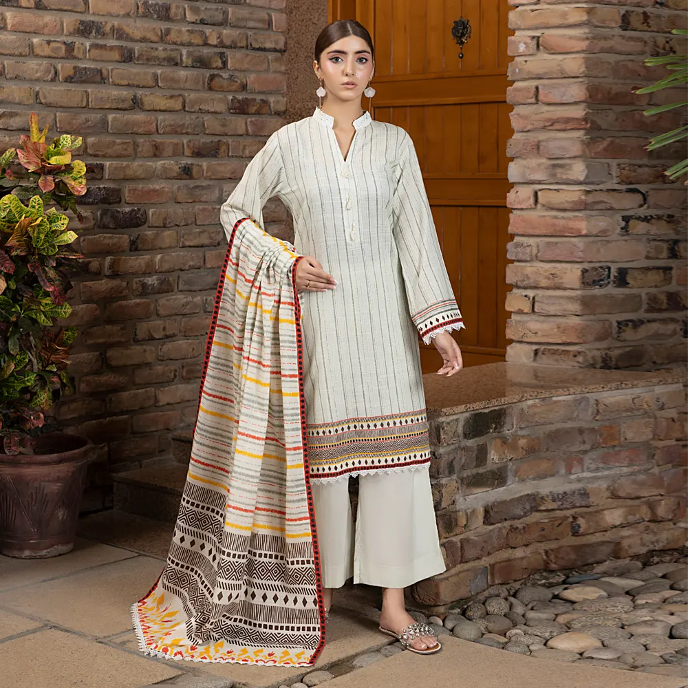 Salina Luxury Khaddar Prints 3Pc Unstitched Collection'25 - SKPCH-1-25-08
