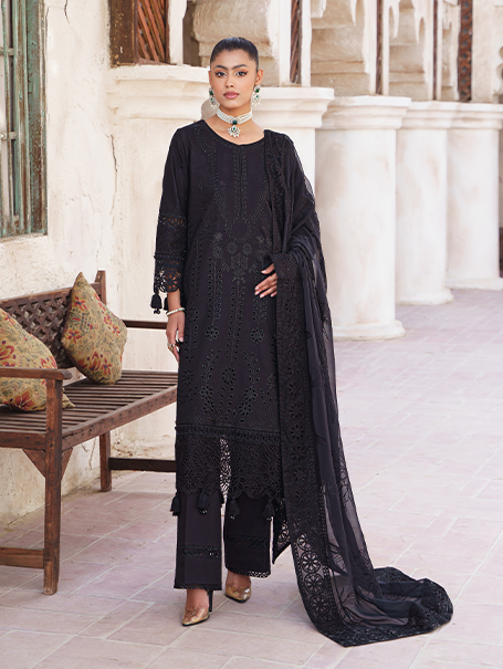 Zebtan - Zeenat Luxury Lawn Embroidered Collection - ZL-07
