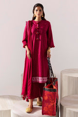 Sana Safinaz Embroidered Slub Suits Unstitched 3 Piece SS23MZ-V3 08A - Winter Collection