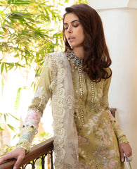 Republic Womenswear Amaani Luxury Lawn Embroidered - D7-A - Linaria
