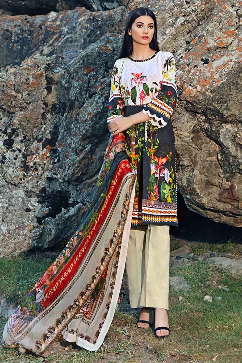 Light Green Khaddar Suit BM-136