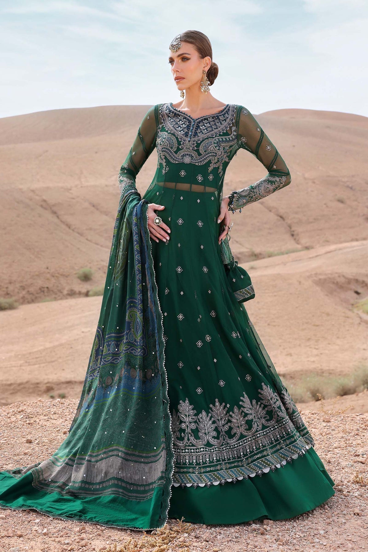Maria B Embroidered Suits 3 Piece Unstitched Embroidered Lawn Suit | D-2507-A!