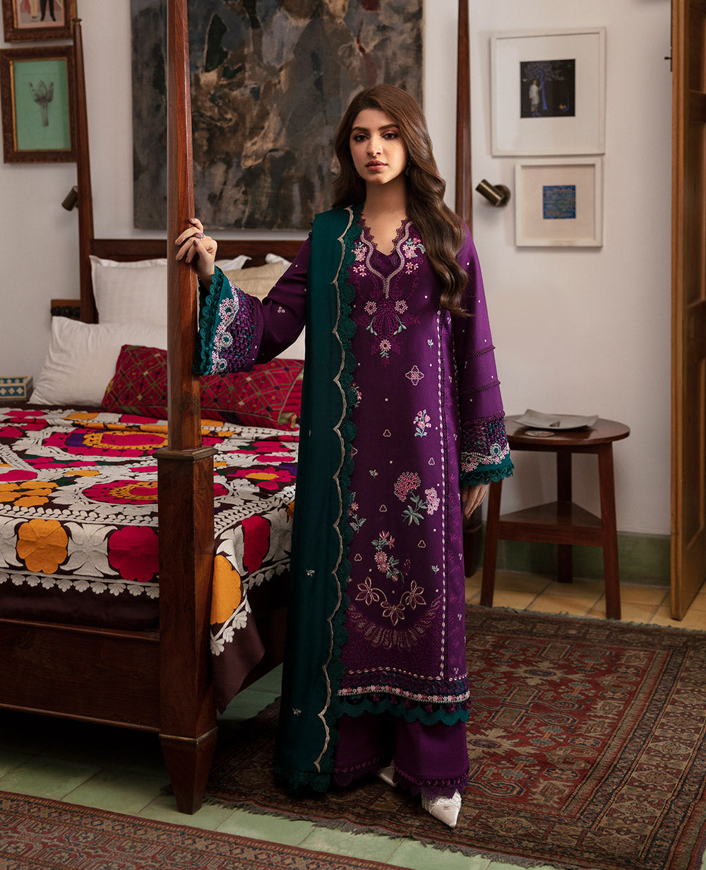 Republic Womenswear Rosalee Unstitched Collection - D-04 Mirea