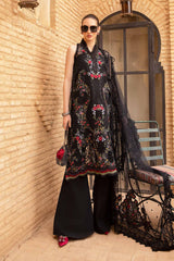 Maria.B Luxury Embroidered Lawn 3 Piece - Unstitched Suit | D-2405-B-