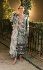 Gulkari by Asifa and Nabeel Chikankari Lawn Suit Unstitched 3 Piece AN25G GKL-06 Arabella - Summer Collection