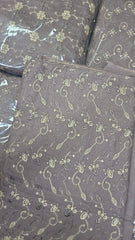 Lawn Embroidered 3pc Suit Unstitched / Lawn Embroidered Dupatta - 11