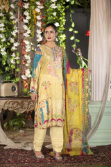 ALYSSA - INAYA DIGITAL PRINTED & EMBROIDERED LINEN - 10