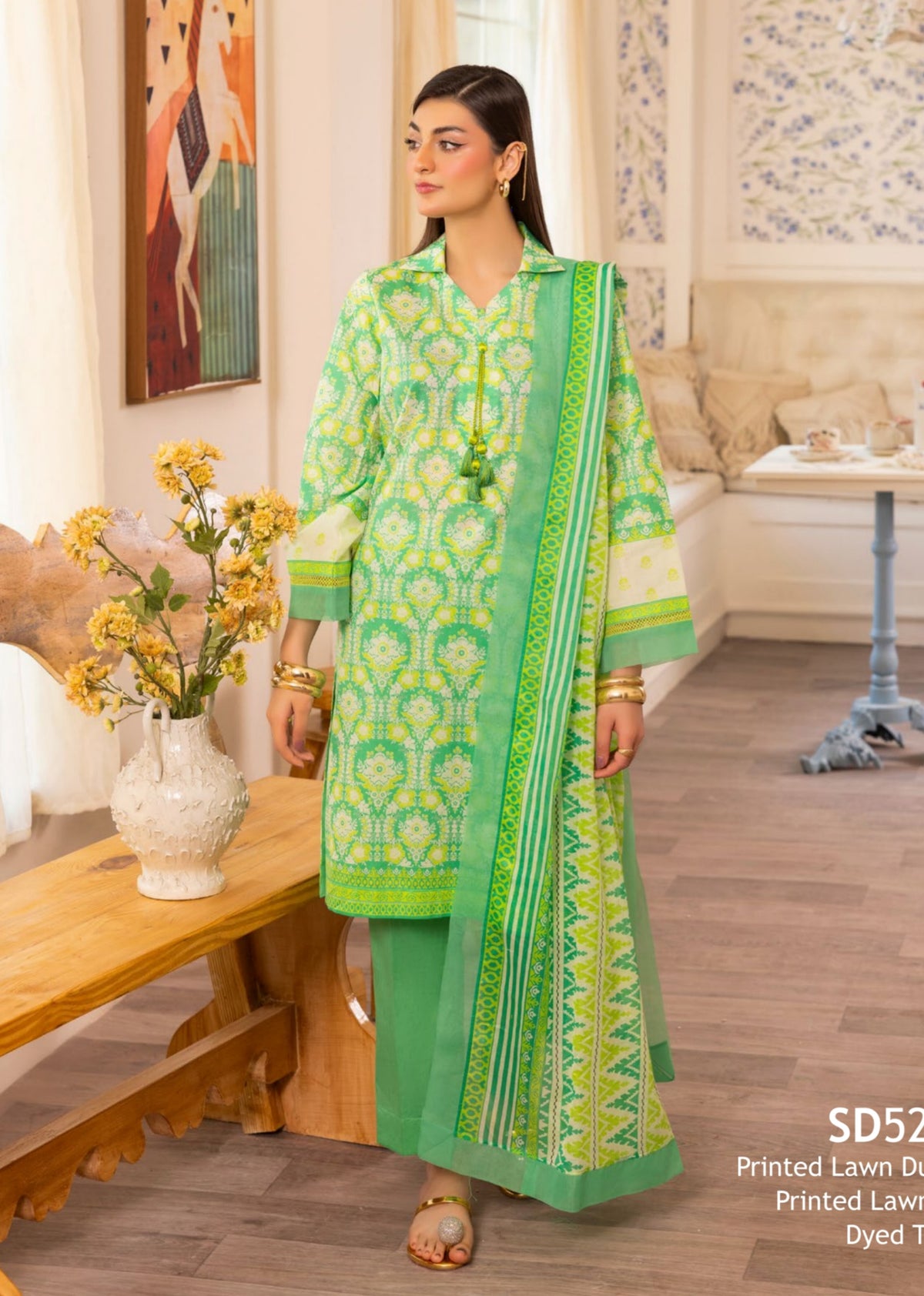 Gulahmed - Rim Jhim - Luxury Prints Collection'25 – SD-52089