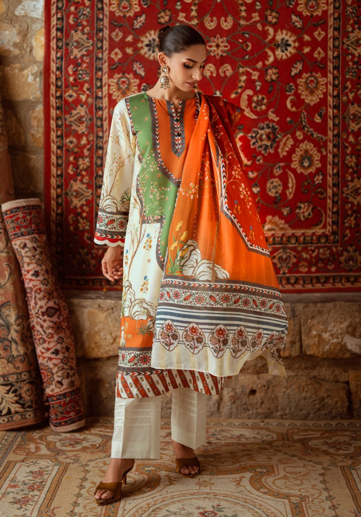 Gulahmed - Rim Jhim - Luxury Prints Collection'25 – SD-52014