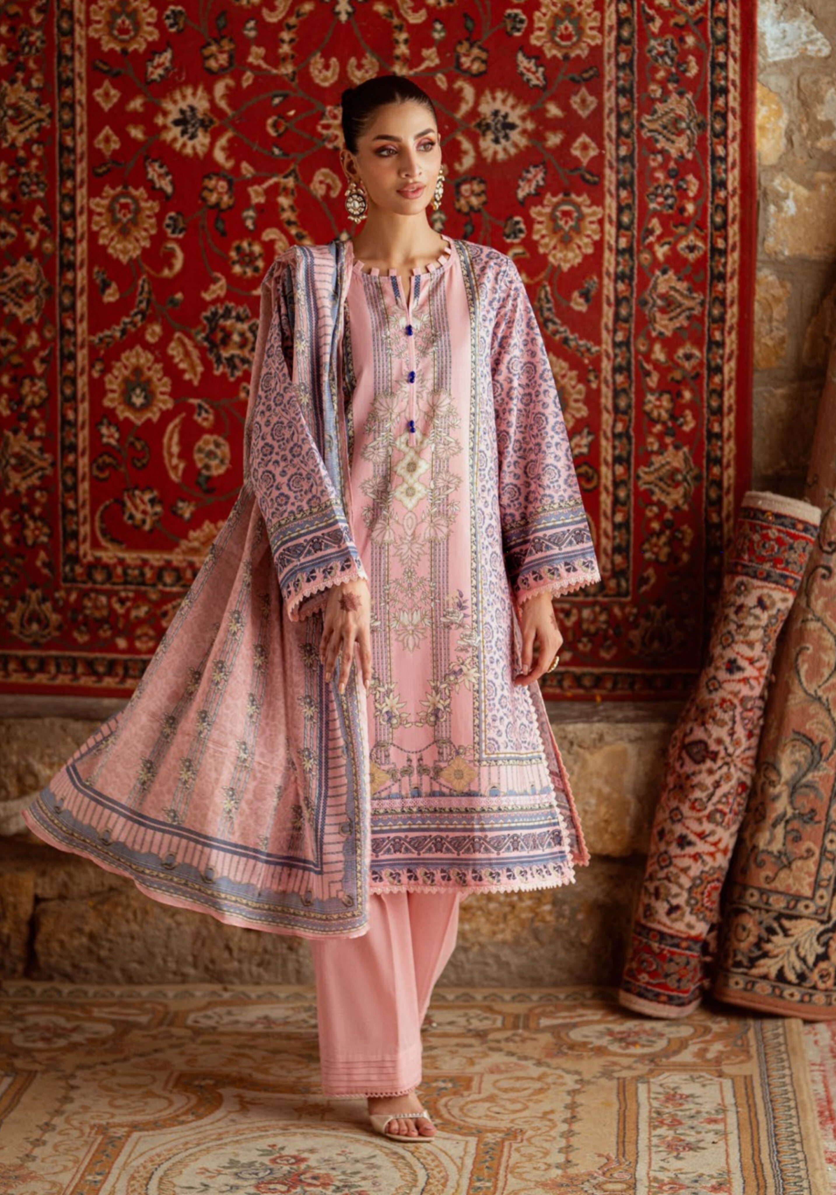 Gulahmed - Rim Jhim - Luxury Prints Collection'25 – SD-52017