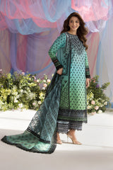 Sobia Nazir Embroidered Lawn Suit Unstitched 3 Piece SN25LL D-12A - Summer Collection