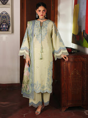 Lumina by Bin Ilyas Unstitched Embroidered Lawn 3 Piece Suit BI26UL L7 2B - Summer Collection