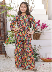 Malu Rani - Kids Unstitched Collection - Design 02