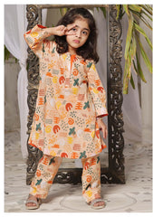 Malu Rani - Kids Unstitched Collection - Design 11