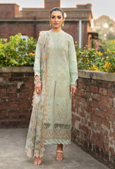 Maryum Hussain Embroidered Lawn Suit Unstitched 3 Piece MH25LL D-01 Gulbeen - Summer Collection