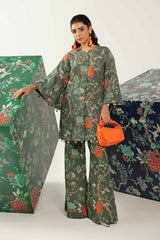 M Basics By Maria B Printed Khaddar Suits Unstitched 2 Piece - MB23MBW 2B