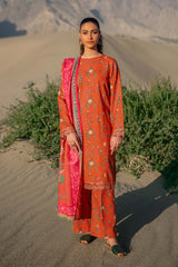 M Basics by Maria B Printed Khaddar Suits Unstitched 3 Piece MB24MB D-05 B - Winter Collection