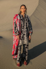 M Basics by Maria B Printed Khaddar Suits Unstitched 3 Piece MB24MB D-09 B - Winter Collection