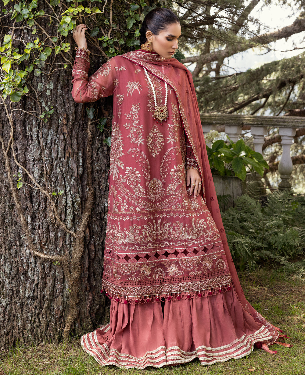 BQ-Xenia Luxury Embroidered Chiffon - ABHA