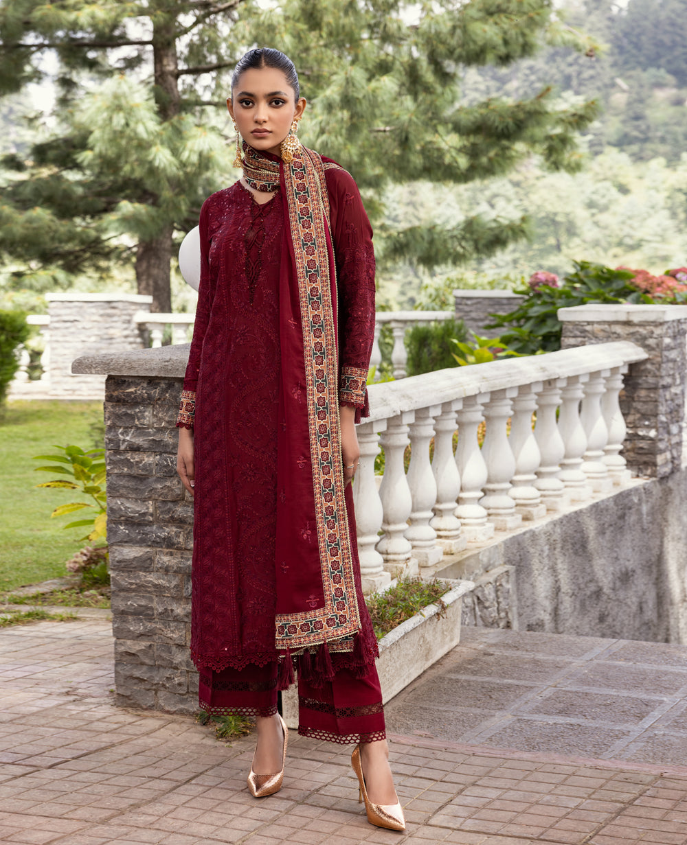 BQ-Xenia Luxury Embroidered Chiffon - TANYA