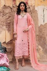 Charizma Eid Edit Embroidered Lawn Suits Unstitched 3 Piece CR25 ED4-07 - Summer Collection