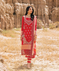 Maria Osama Khan Embroidered Lawn Suits Unstitched 3 Piece Gulaal-MP-01 - Summer Collection